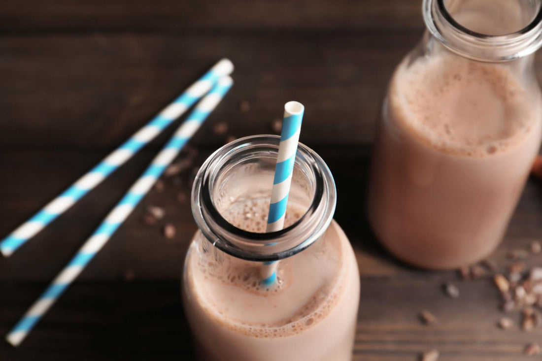 Proteinli Fıstık Ezmeli Smoothie