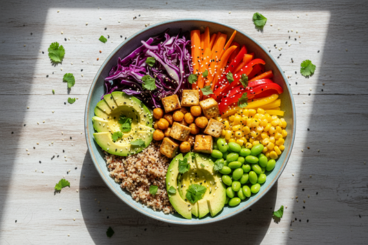 Gökkuşağı Buddha Bowl