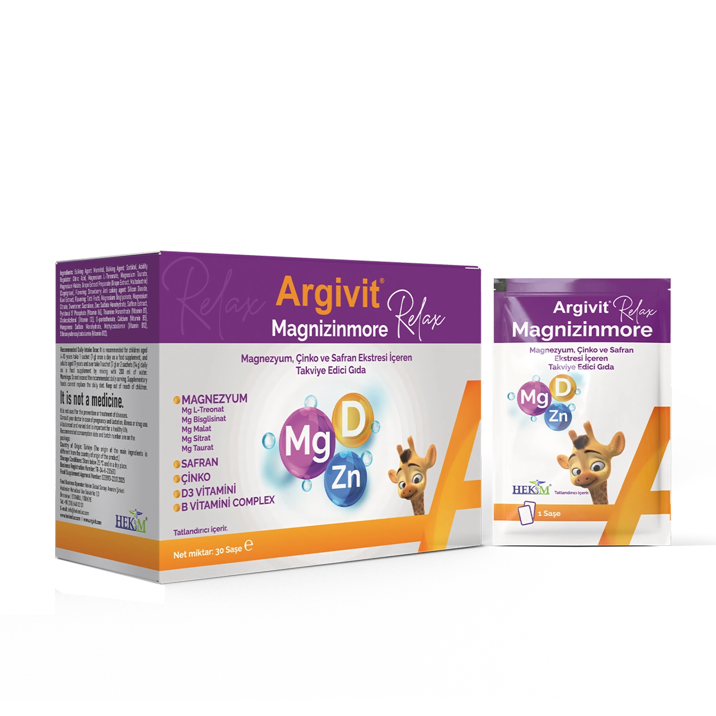 Argivit Magnizinmore Relax