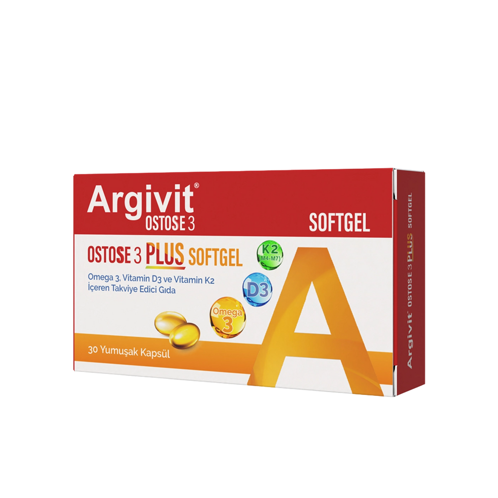 Argivit Ostose 3 Plus Softgel