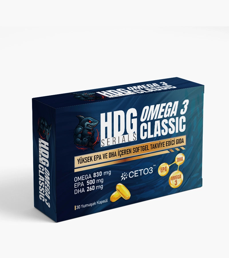 HDG Serials Omega 3 Classic 30 Yumuşak Kapsül